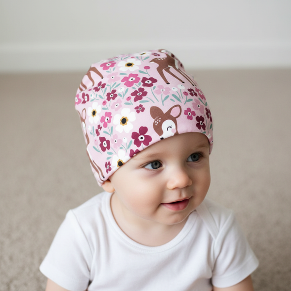 Two-Layer Hat - Fawn in the Forest