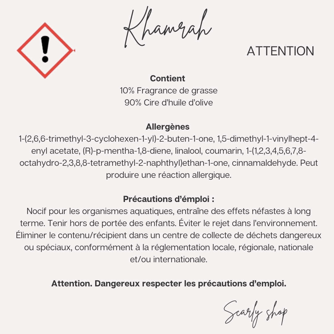 Khamrah - Scarly Shop