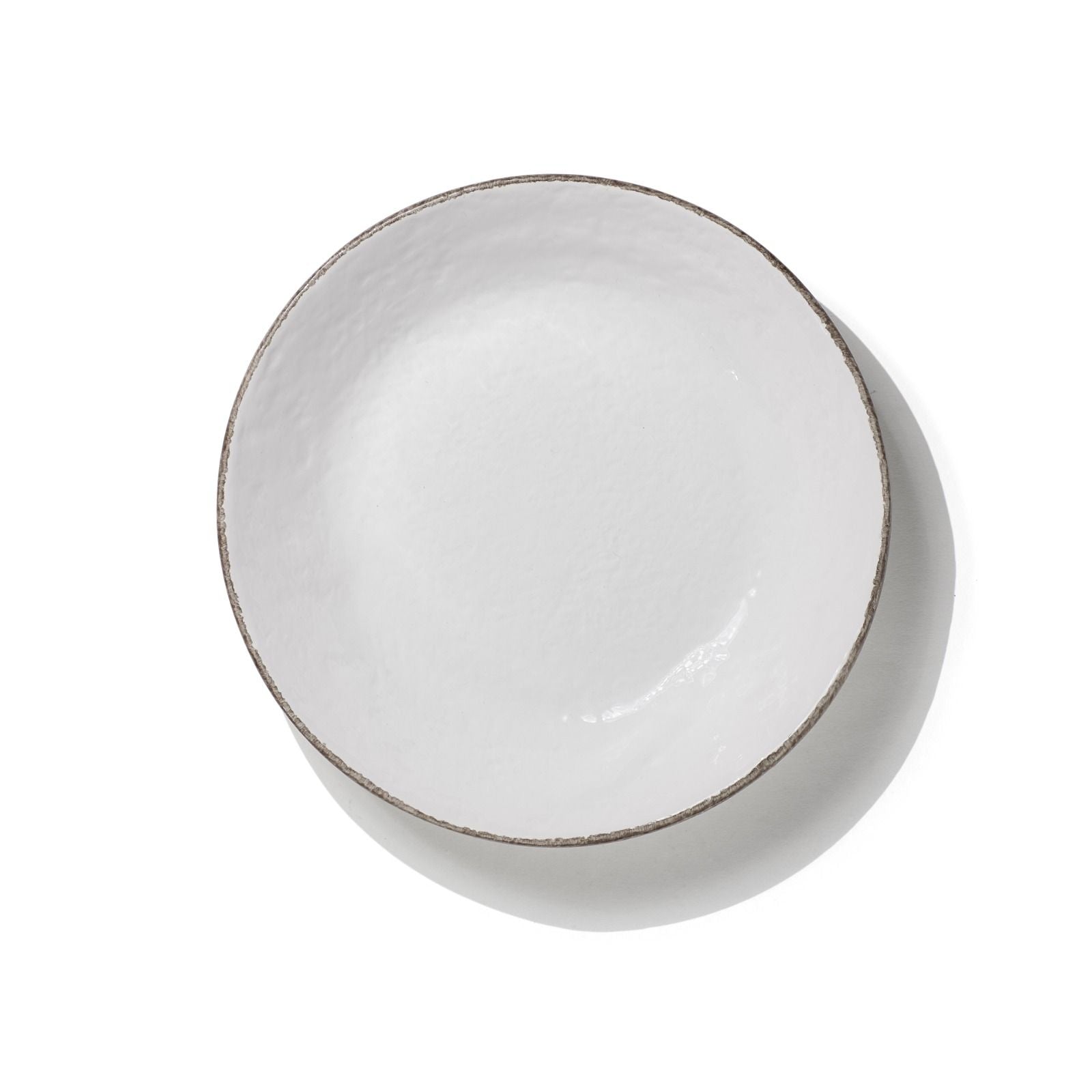 DEEP PLATE - GREY - MEMENTO TABLE MOON