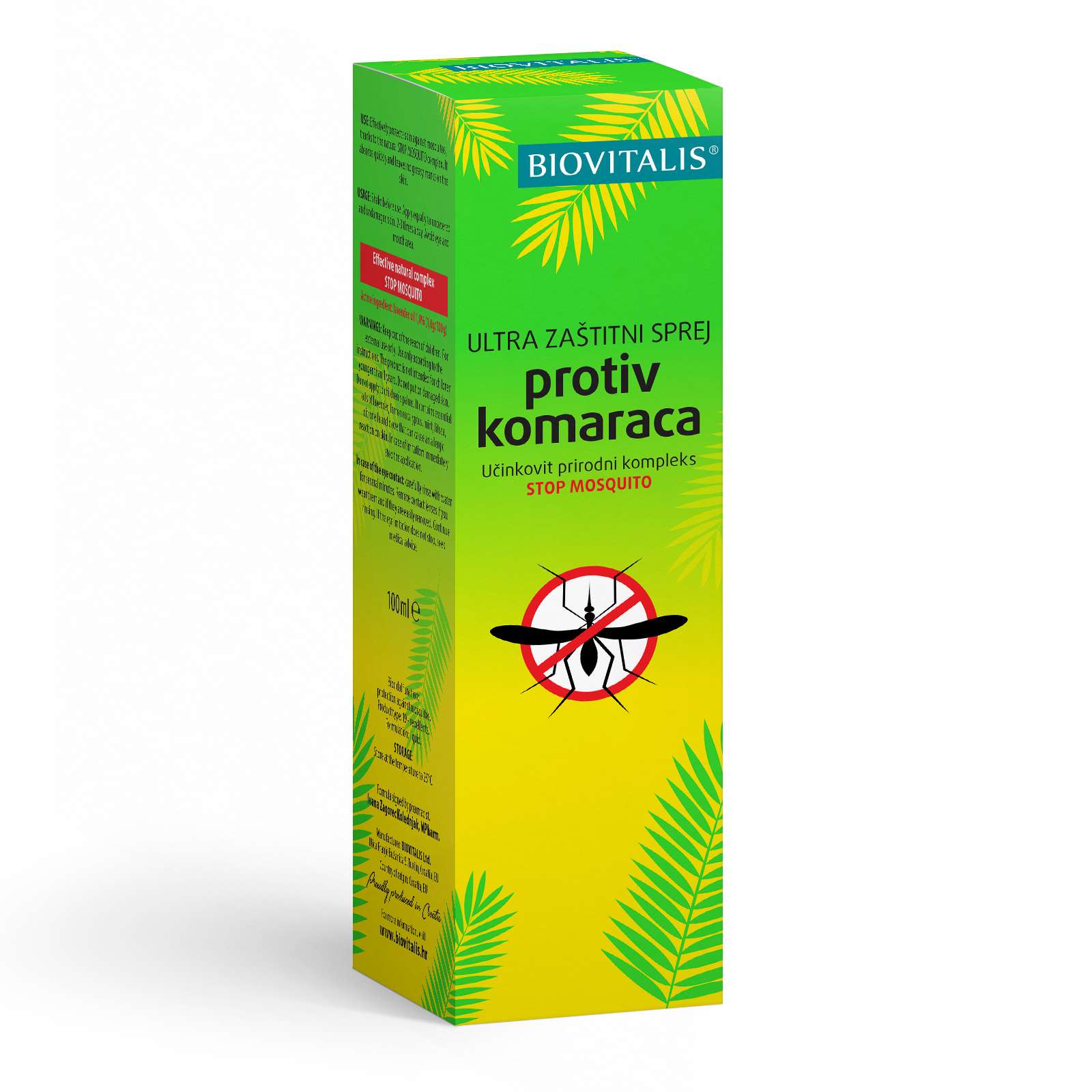 Ultra ochranný sprej proti komárom