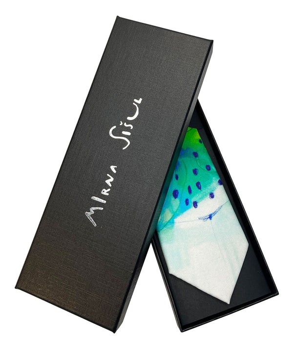 Silk Tie 'Istrian Inspiration'