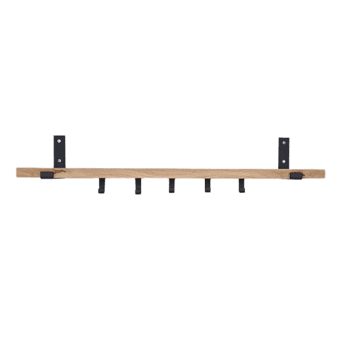 De Industriële Plankdragers L-vorm UP met eiken plank - 20 cm