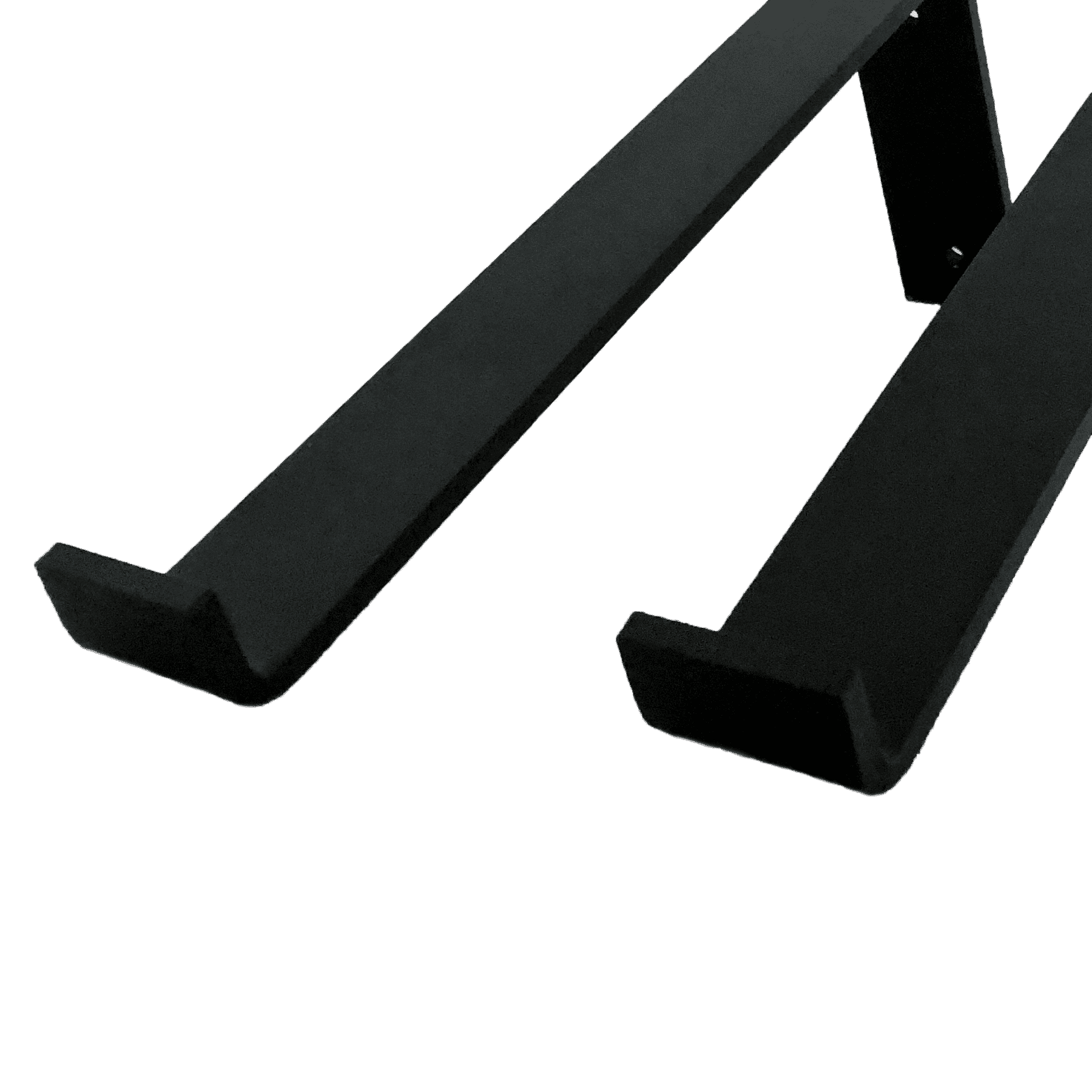 De Industriële Plankdragers L-vorm Mat Zwart – 35 cm
