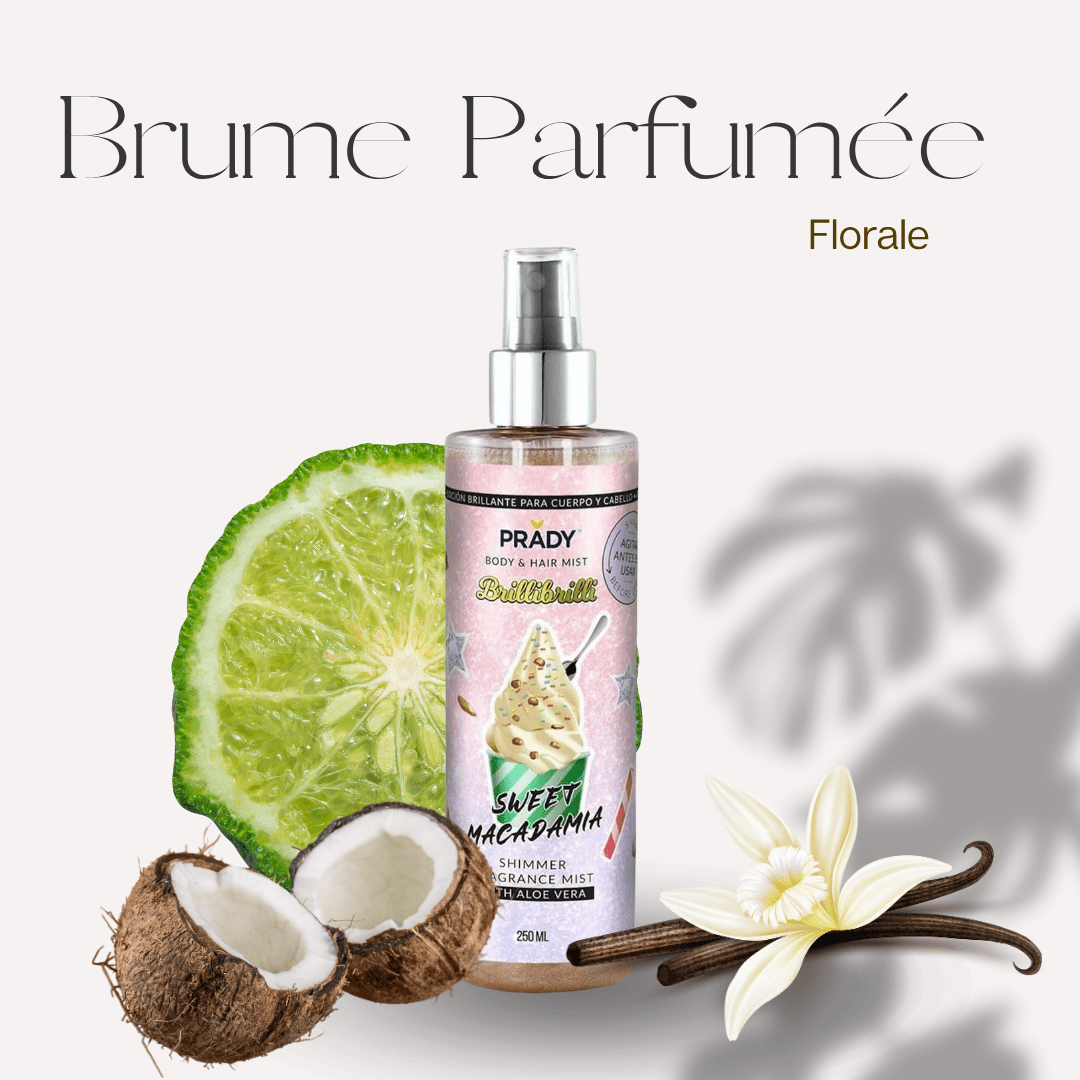 La brume scintillante PRADY SWEET MACADAMIA - Scarly Shop