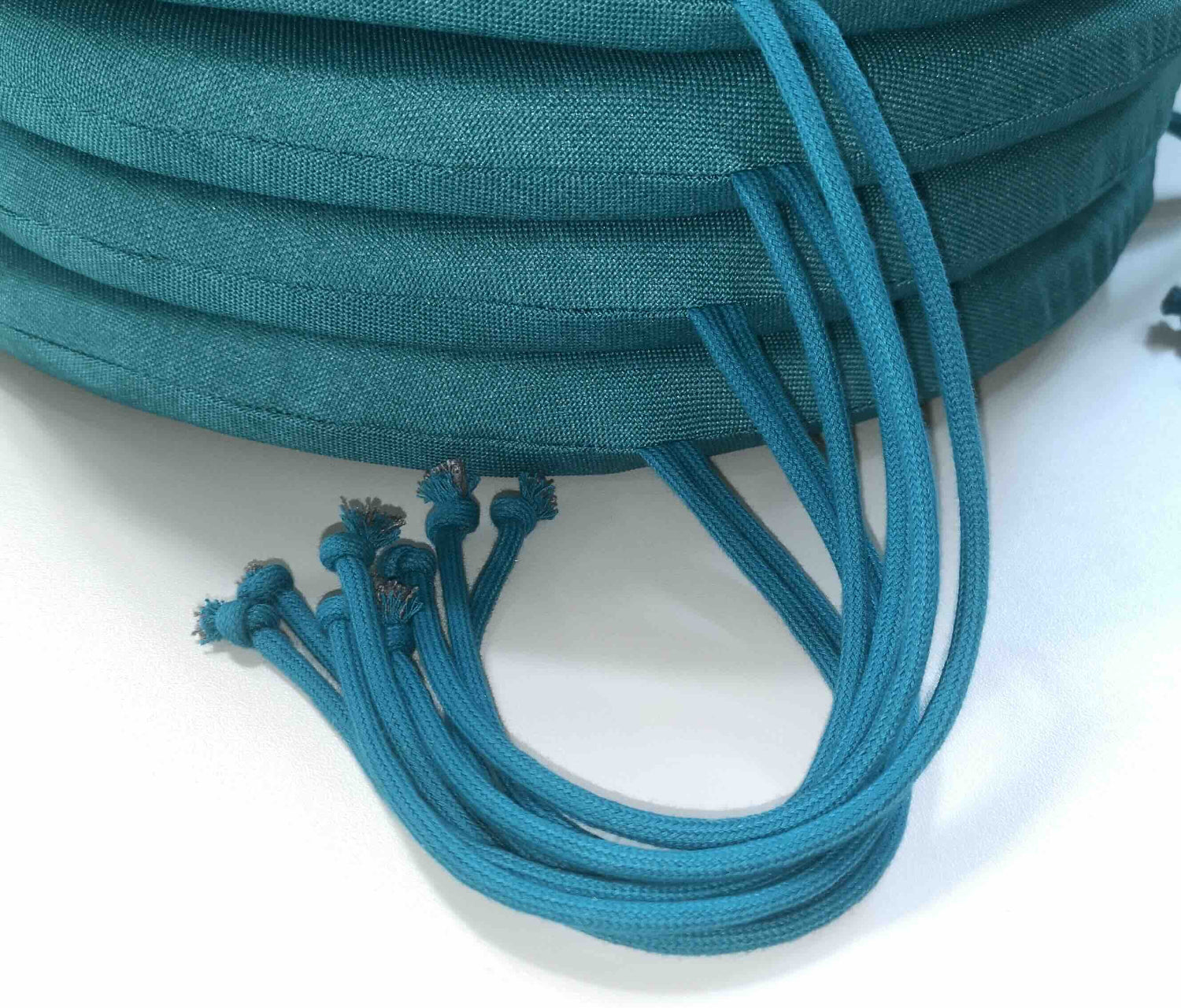 CERCLE 35, Coussin de Chaise Rond avec Liens Diamètre 35
