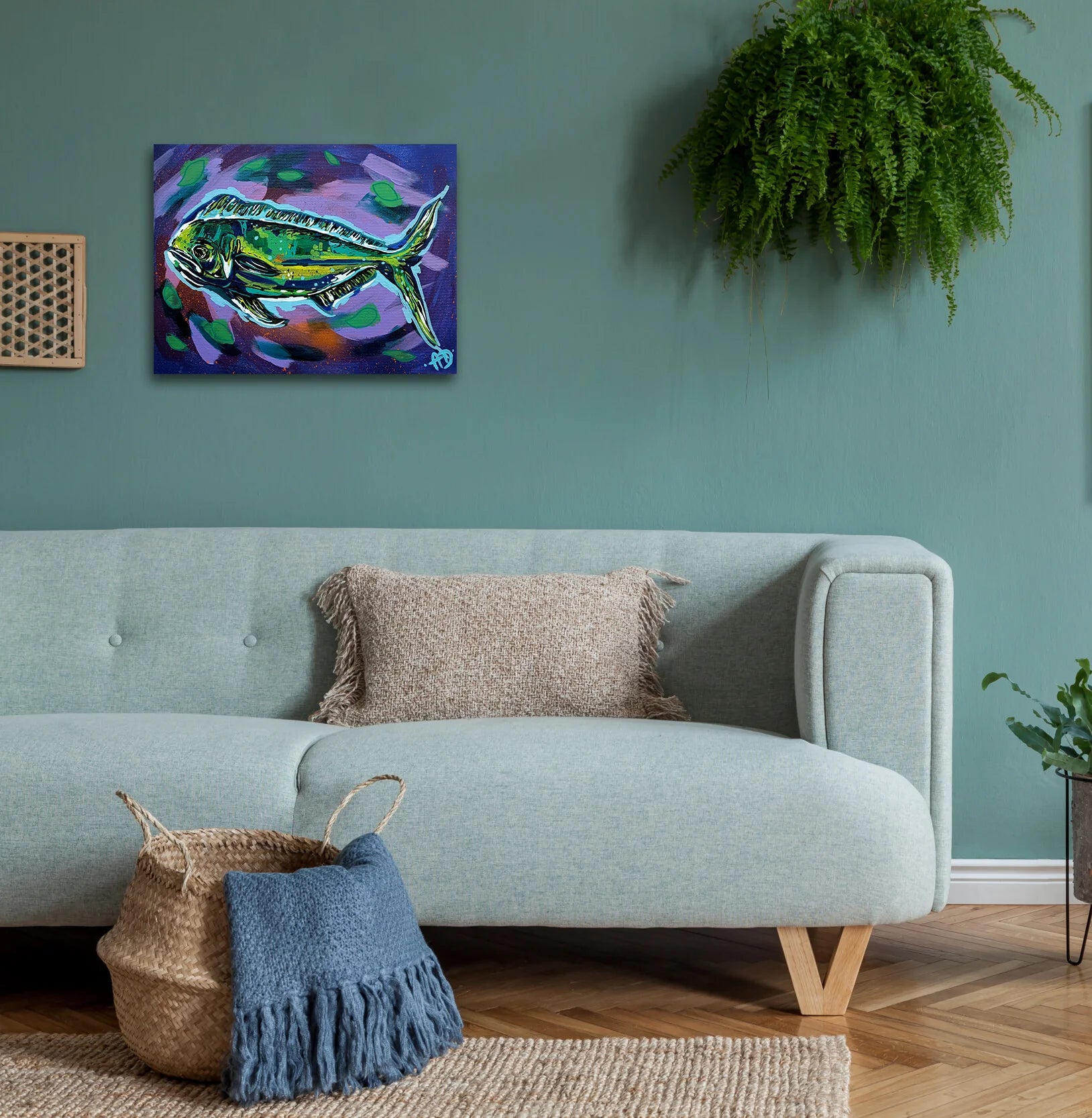 'Mahi Mahi' origineel schilderij