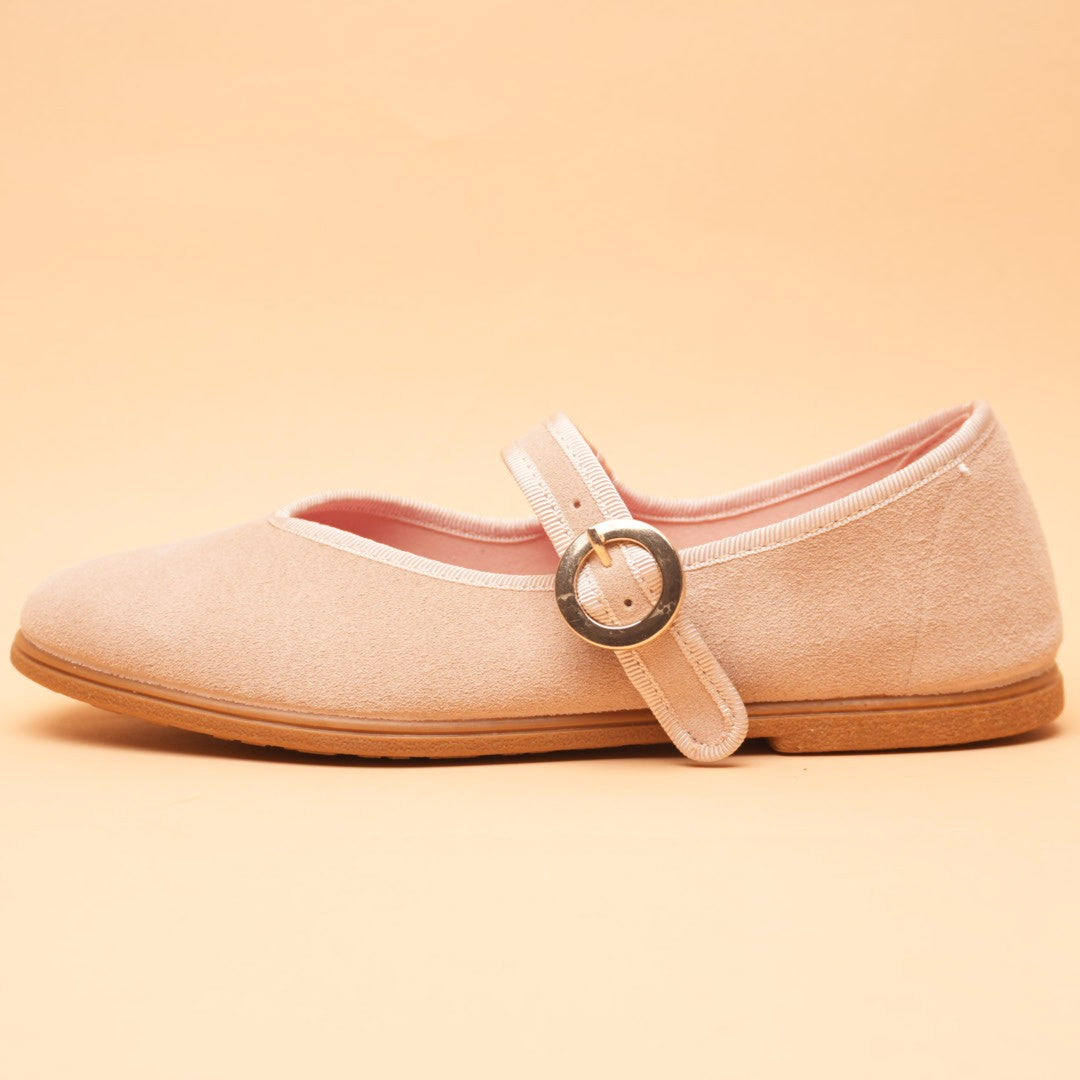 Mary-Jane Friulana V-neck Sand Leather