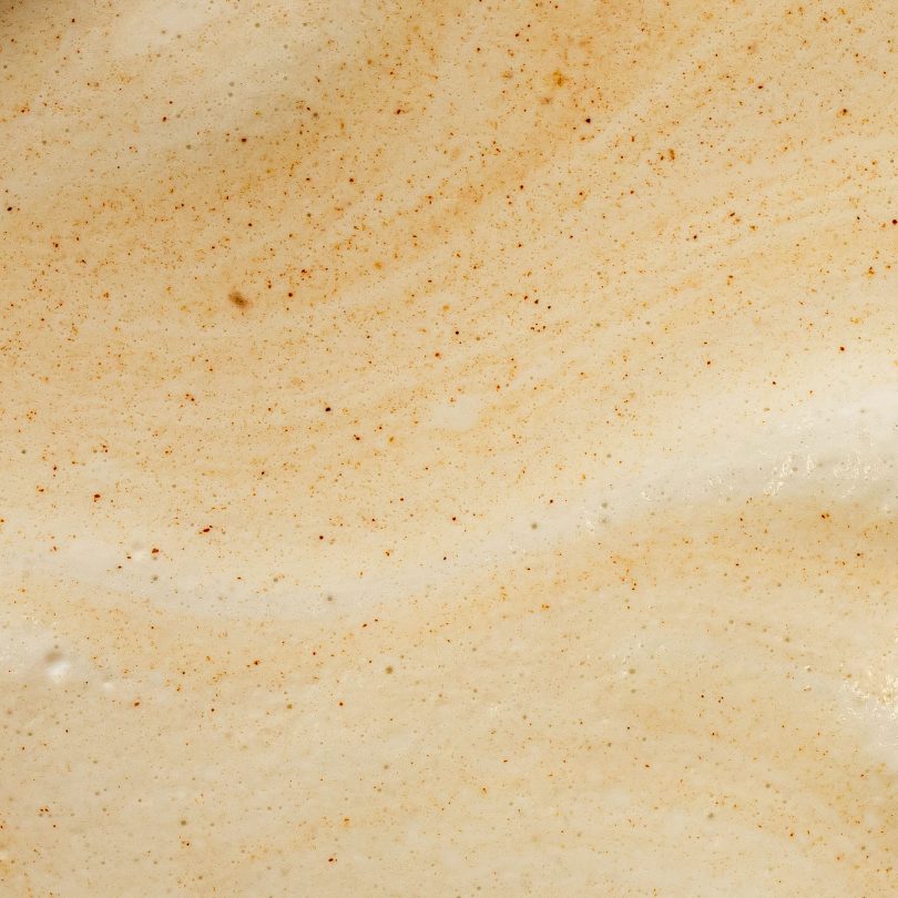 Gros plan sur le moon milk bio de nümorning après préparation