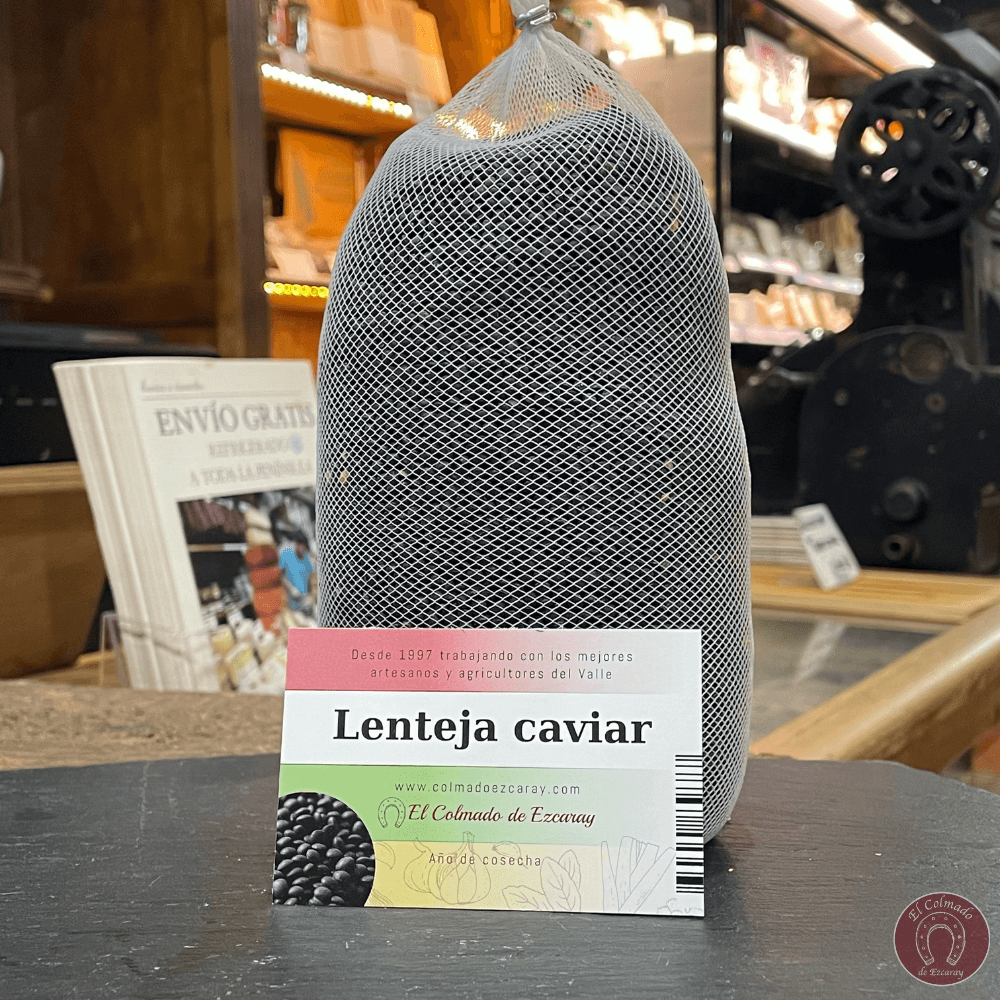 Lenteja Caviar o Beluga Colmado Ezcaray