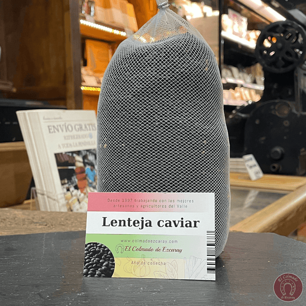 Lenteja Caviar o Beluga Colmado Ezcaray