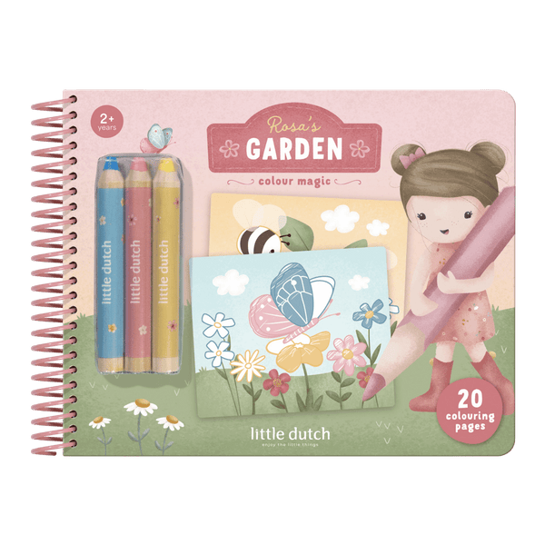 Little Dutch® Čarobna pobarvanka Rosa & Friends - PUFFI