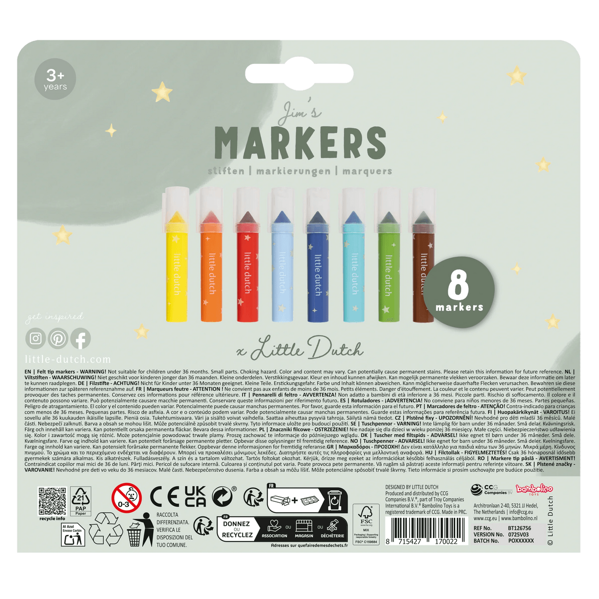 Little Dutch® Markers