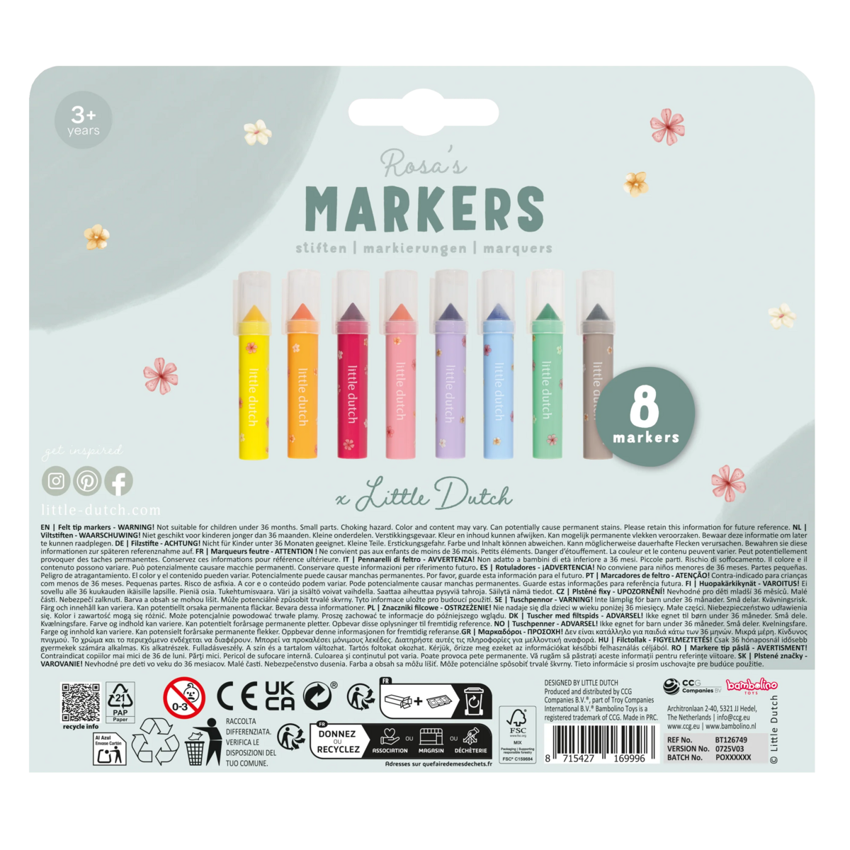Little Dutch® Markers