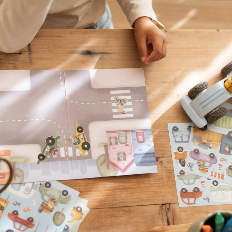 Libro de Pegatinas Little Dutch® Jim y Amigos