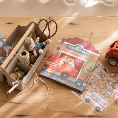 Little Dutch® Reusable Sticker Book Jim & Friends