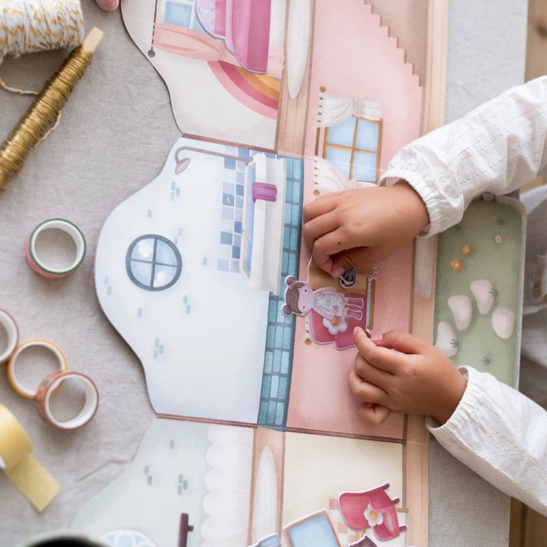 Little Dutch® Ponovno Iskoristiva Knjiga Naljepnica Rosa & Prijatelji