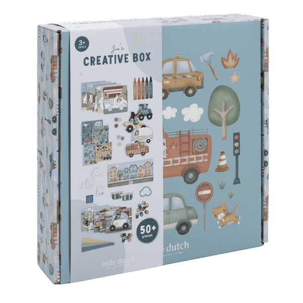 Little Dutch® Kreativna škatla XL Jim & Friends - PUFFI