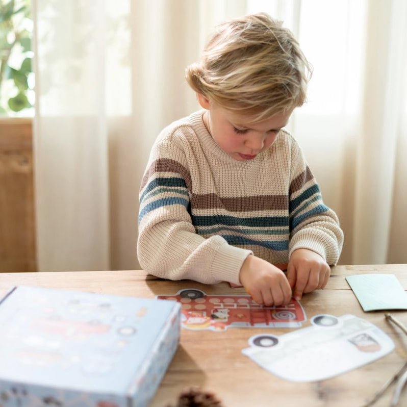 Little Dutch® Kreativna škatla XL Jim & Friends - PUFFI