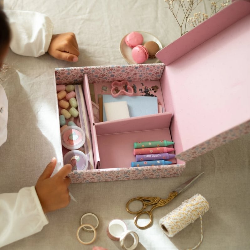 Little Dutch® Kreativna škatla XL Rosa & Friends - PUFFI