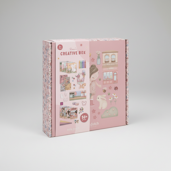 Little Dutch® Kreativna škatla XL Rosa & Friends - PUFFI