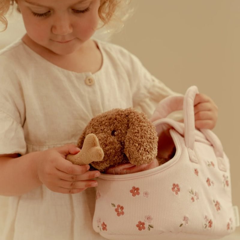 Little Dutch® Kuža Jackie v torbi - PUFFI