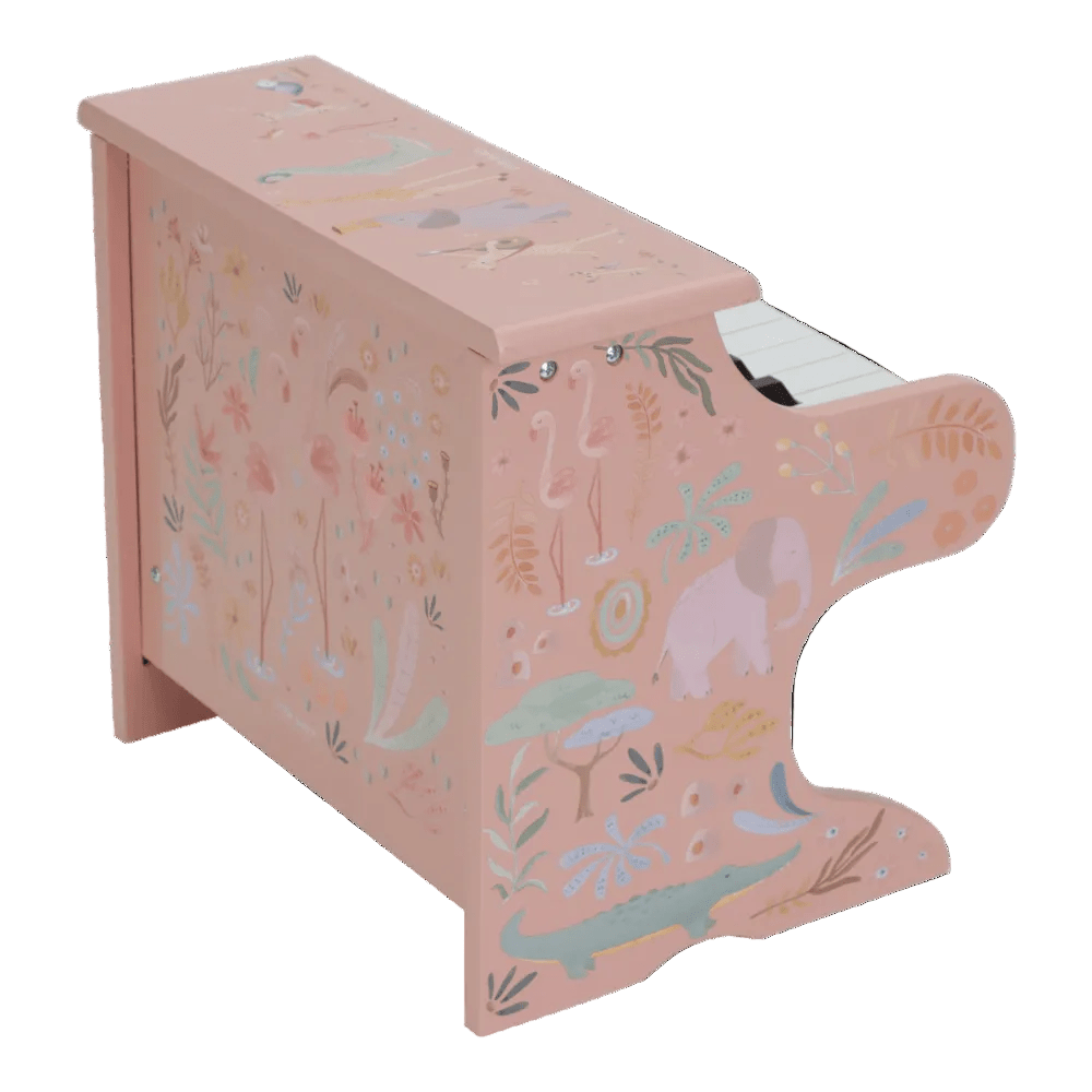 Little Dutch Lesen klavir Safari Friends Pink - PUFFI