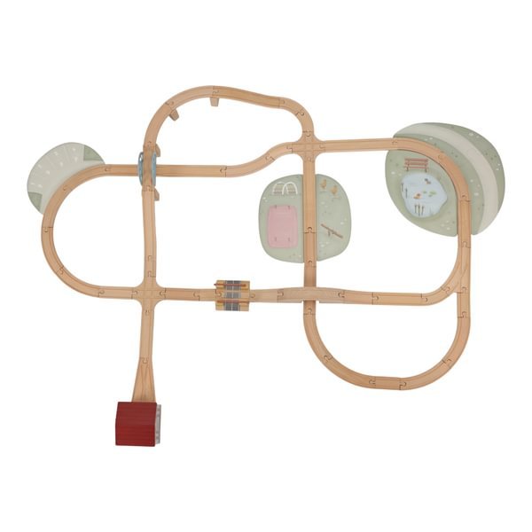 Little Dutch® Lesen železniški komplet XL - PUFFI