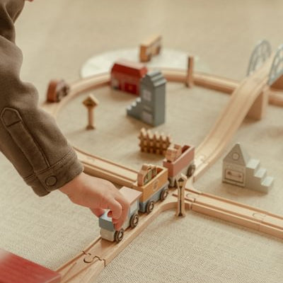 Juego de tren de madera XL Little Dutch®