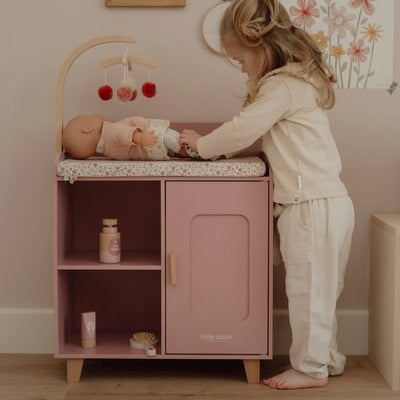 Mesa de Cambio de Madera Little Dutch® para Muñecas