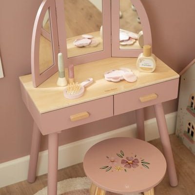 Little Dutch® Lesena toaletna mizica - PUFFI