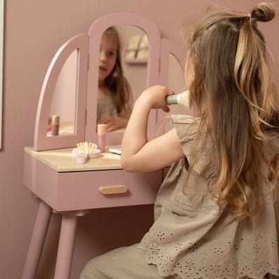 Little Dutch® Lesena toaletna mizica - PUFFI