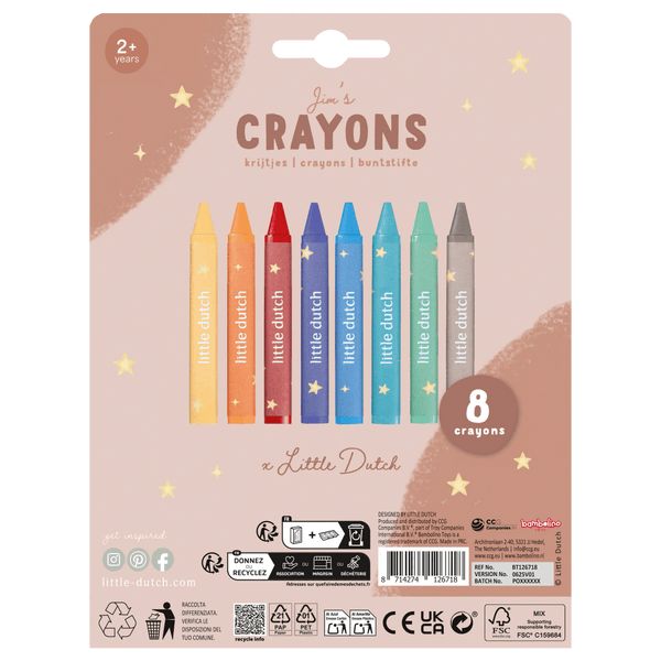 Crayones de cera Little Dutch®