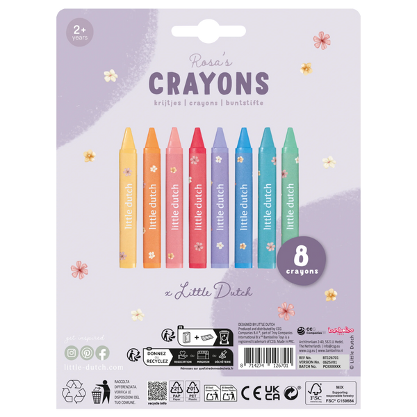 Crayones de cera Little Dutch®