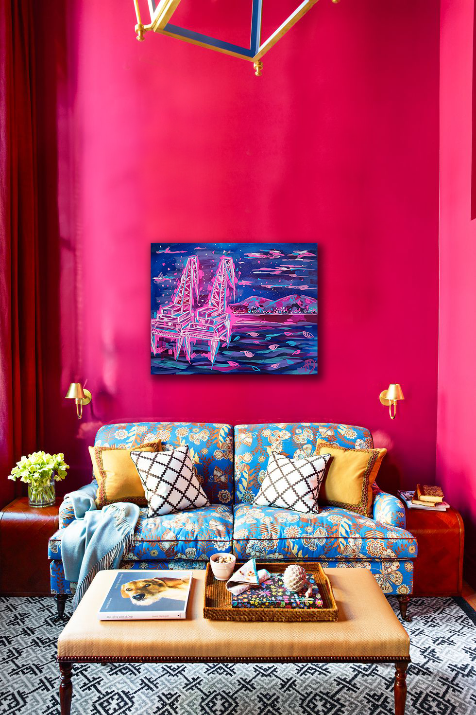 'Rijeka ždralovi III' originalna slika