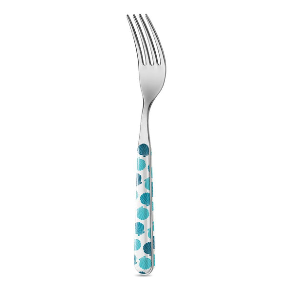 6 Forchette Tavola - Shell Blu BD14266