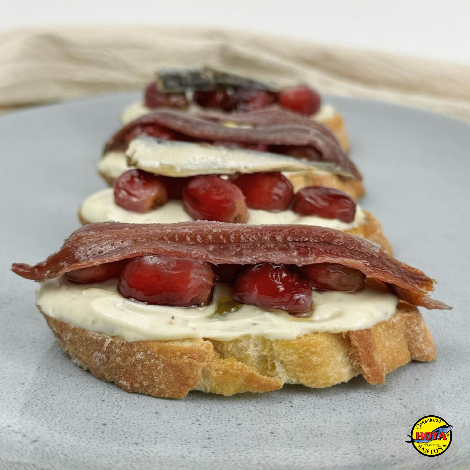 Cantabrian Anchovies in Olive Oil HOYA 500g