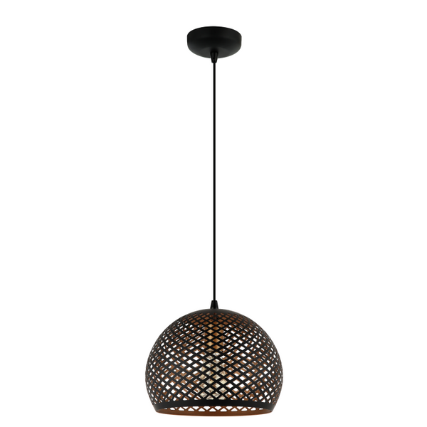 Deze zwarte hanglamp Lodi benadrukt een moderne uitstraling. Perfect voor een eigentijds interieur met stijl.