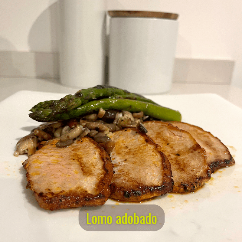 1 kg of Marinated Abrasador Pork Loin Fillet, in 2 trays