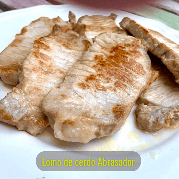 1 kg of Sliced Pork Loin Abrasador, in 2 Trays
