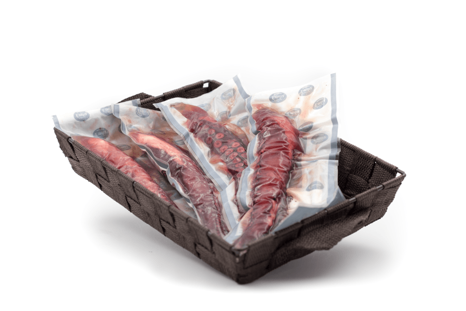 Pulpo Cocido al Vacío · Lote 4 Patas ±480 g | 100% Natural