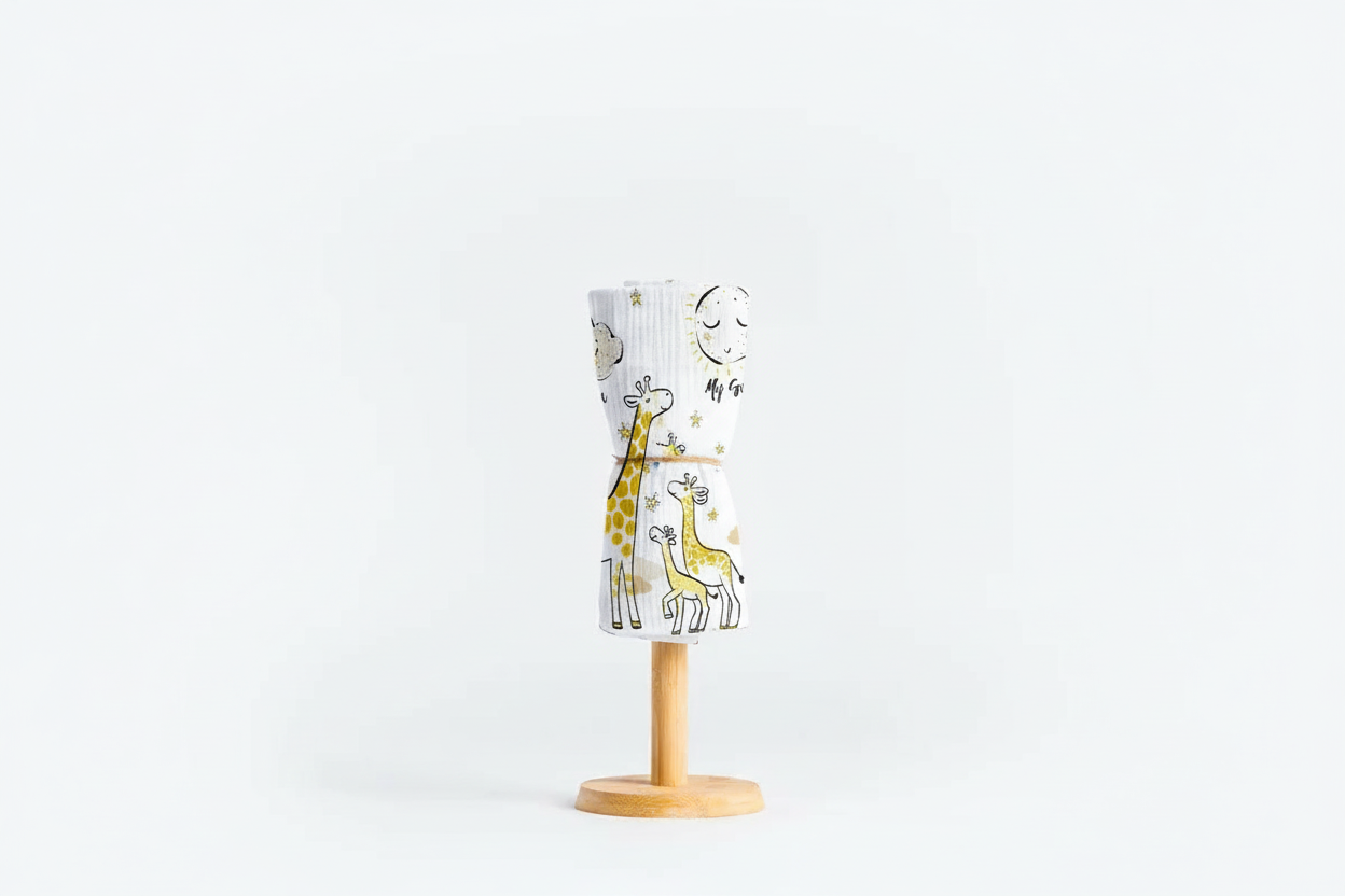 Dječja tetra pelena muslin premium 65x65cm - Love you more than all the stars