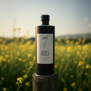Rapeseed Oil PREMIUM 1 l – 100% Cold-Pressed