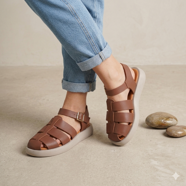 Luciana Leather Sandal