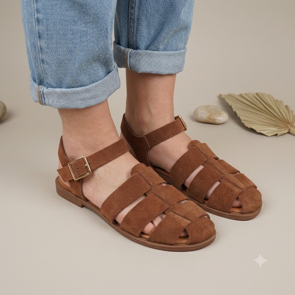 Lucilla Leather Sandal