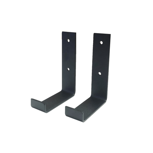 De Industriële Plankdragers L-vorm UP Mat Zwart – 10 cm