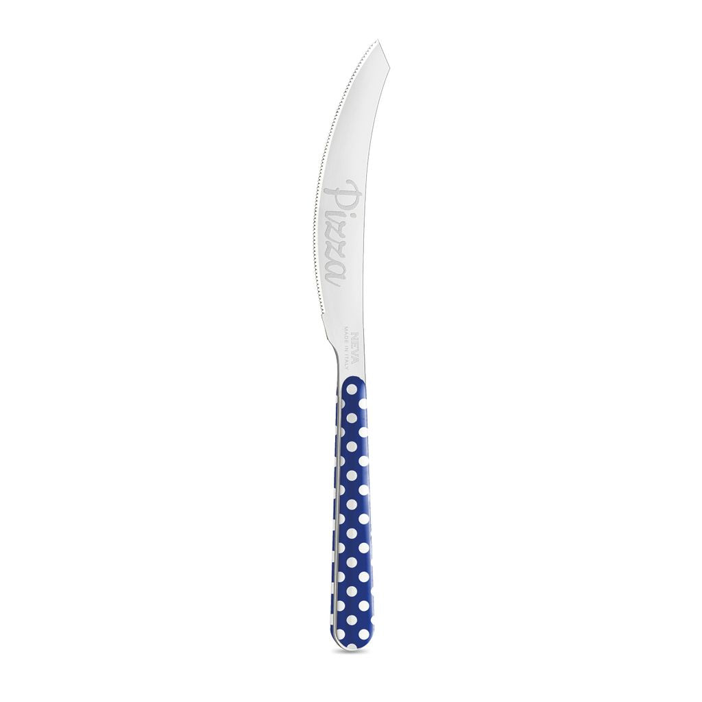 6 Pizza Knife - Blue Dots BD14053B