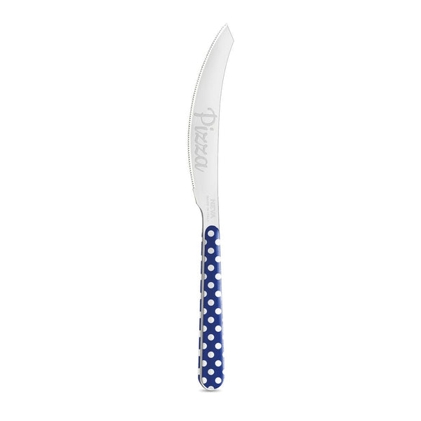 6 Coltello Pizza - Pois Blu BD14053B