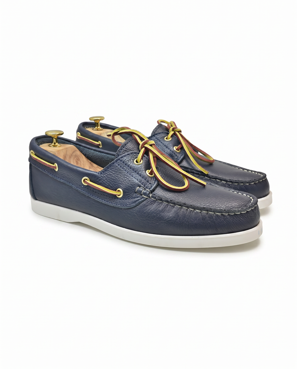 POSITANO - Navy Leather