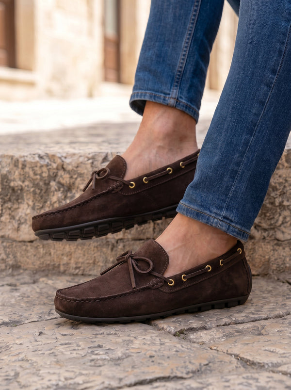 Monza - Brown Suede
