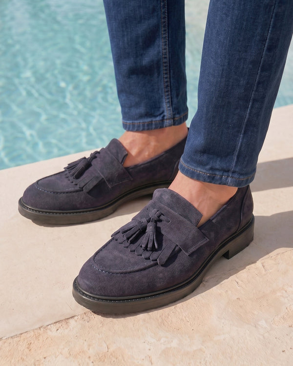 PISA - Navy Suede